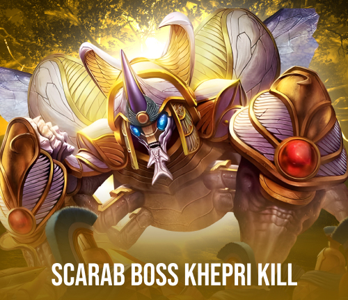 Scarab Boss Khepri World Boss Kill